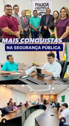 Deputado Federal destaca conquistas para a Segurança Pública do Piauí: Reforma do Instituto Médico Legal e Reestruturação da Polícia Civil são anunciadas.(Imagem:Reprodução/Iinstagram)