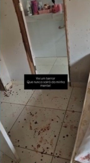 Segundo a v&iacute;tima, o agressor invadiu a casa e ap&oacute;s o ataque, amea&ccedil;ou que retornaria para mat&aacute;-la.(Imagem:Reprodu&ccedil;&atilde;o/Instagram)