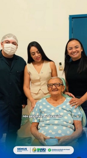 SEMUS EM AÇÃO: Saúde com Cuidado, Compromisso e Amor por Barão de Grajaú!(Imagem:Reprodução/Instagram)