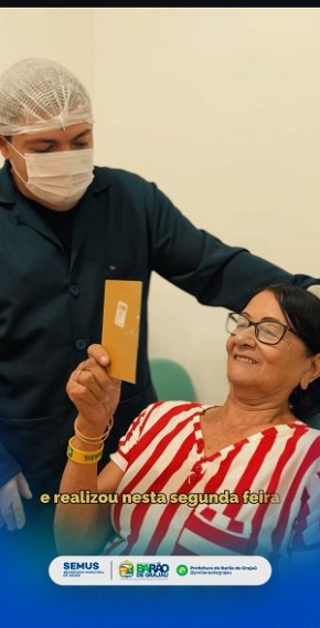 Prefeitura de Barão de Grajaú Realiza Nova Entrega de Próteses Dentárias à População(Imagem:Reprodução/Instagram)