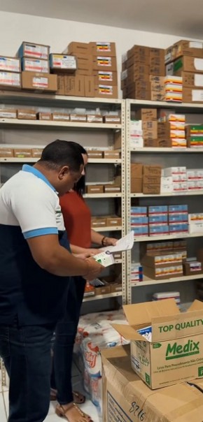 Farmácia do Hospital Barjonas Lobão é Reabastecida com Medicamentos Essenciais(Imagem:Reprodução/Instagram)