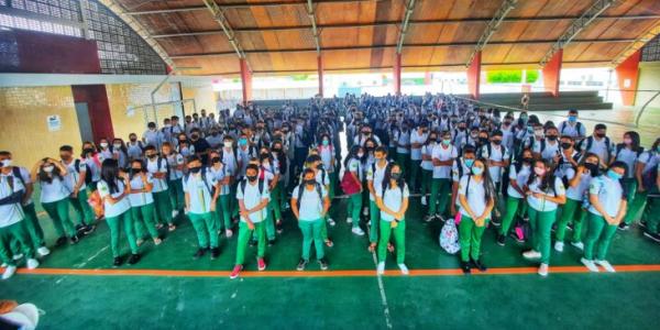 Escolas do interior chegam a 100% de aulas presenciais com arrefecimento da pandemia(Imagem:Divulgação)