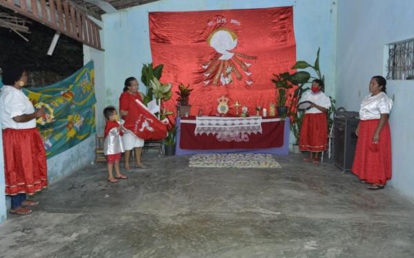 Floriano mantém a tradição cultural/religiosa do Divino Espírito Santo.(Imagem:Secom)