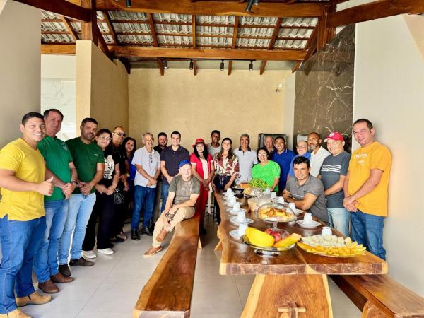 Presidente do Progressistas tem agenda intensa no Sul do Piauí(Imagem:Ascom)