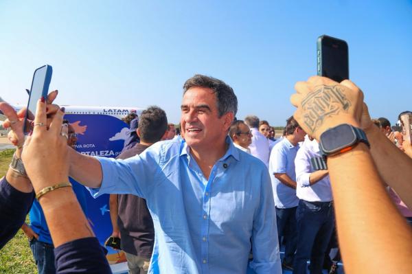 Ciro Nogueira participa de voo inaugural: