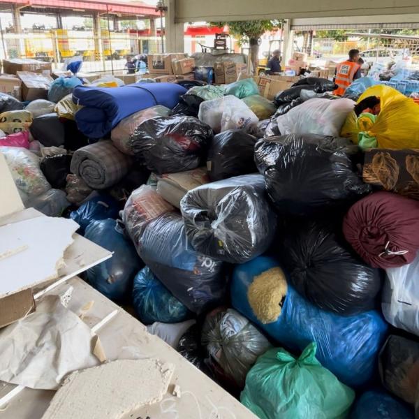 A empresa estatal irá coletar e enviar diariamente as doações mantidas no Aeroporto de Teresina, como forma de acelerar os envios.(Imagem:Divulgação)