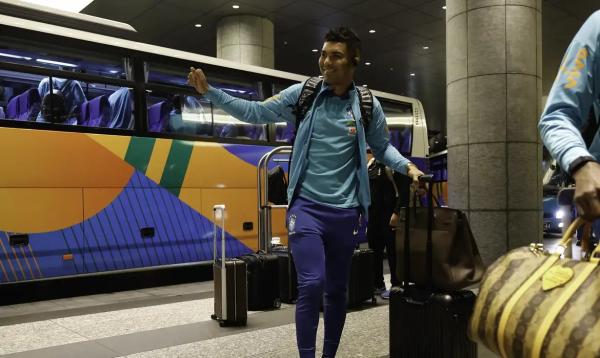 Seleção brasileira masculina chega à Tóquio para amistoso contra Japão.(Imagem:RAFAEL RIBEIRO/CBF/DIREITOS RESERVADOS)