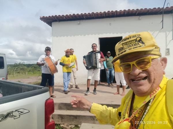  Projeto Amarelinho leva doa&ccedil;&otilde;es e solidariedade a fam&iacute;lias da zona rural de Floriano(Imagem:FlorianoNews)