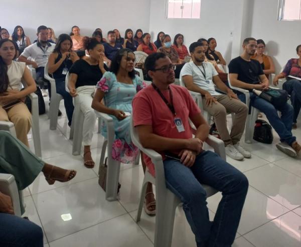 Secretaria de Saúde de Floriano promove capacitação sobre saúde mental para enfermeiros da ESF.(Imagem:Secom)