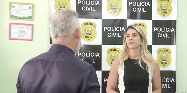 Delegada Nathália Figueiredo(Imagem:TV Clube)