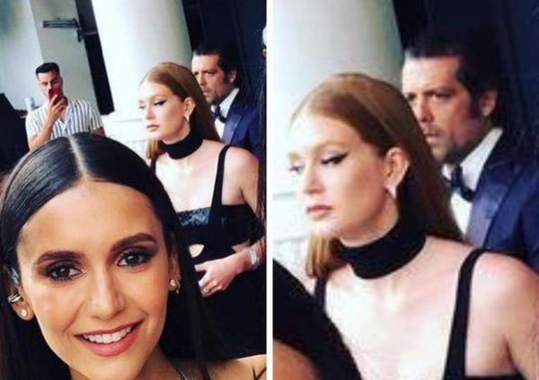 Marina Ruy Barbosa e Guilherme Mussi roubam a cena em foto de Nina Dobrev(Imagem:Reprodução)