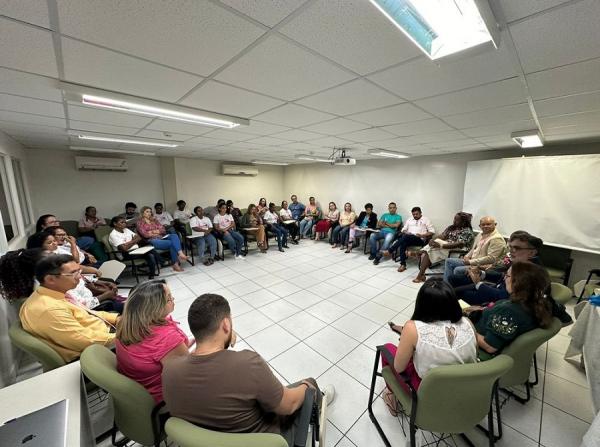 Roda de conversa na sede da OGE/PI(Imagem:Divulgação)