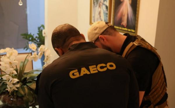 Gaeco cumpre 12 mandados em operação contra desvios de recursos em Uruçuí.(Imagem:Divulgação/Gaeco - MPPI)
