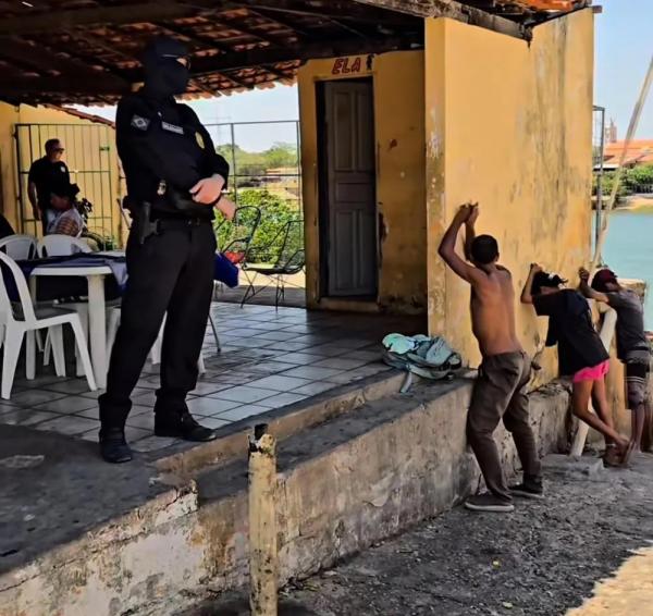 3º BPM e Polícia Civil realizam operação conjunta de combate ao tráfico em Floriano(Imagem:Reprodução)