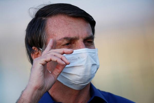 O presidente Jair Bolsonaro anunciou primeiro teste positivo para coronavírus há mais de duas semanas.(Imagem:Reuters/Adriano Machado)