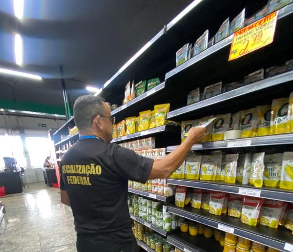 Produtos s&atilde;o coletados em supermercados e demais estabelecimentos comerciais de Teresina e do interior do estado.(Imagem:Ascom Imepi)