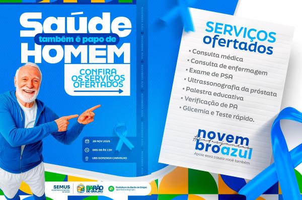 Novembro Azul(Imagem:Divulga&ccedil;&atilde;o)