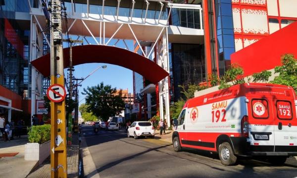 Hospital particular no Centro de Teresina.(Imagem:Rafaela Leal/G1 PI)