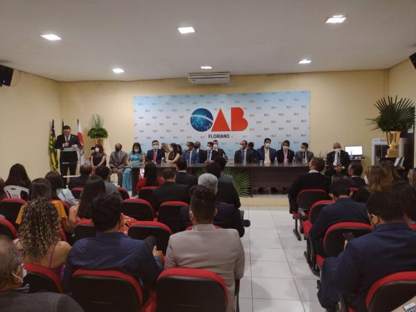 OAB-PI empossa nova diretoria da Subseção de Floriano.(Imagem:FlorianoNews)