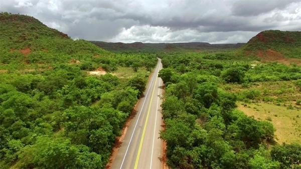 Governo Federal entrega 51km de alargamento na BR-135 no Piauí(Imagem:DNIT)