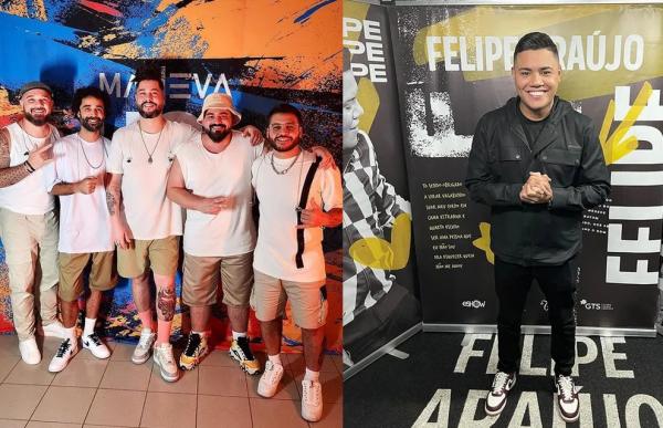 Maneva convida Felipe Araújo para gravação do hit sertanejo 
