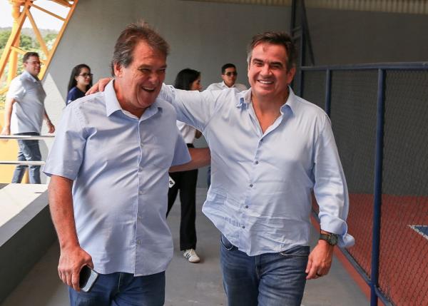 Ciro Nogueira inaugura obra de pavimentação e visita novas construções no município de União(Imagem:Ascom)