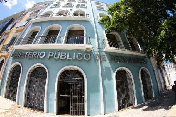 Sede do Ministério Público de Pernambuco fica no Centro do Recife.(Imagem:Marlon Costa Lisboa/Pernambuco Press)