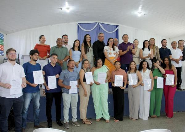 Prefeitura de Água Branca conclui ciclo de nomeações do concurso público.(Imagem:Assessoria de Comunicação)