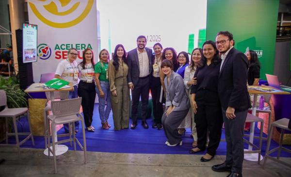 Seduc apresenta resultados e inovações educacionais na 8ª Feira dos Municípios.(Imagem:Letícia Santos)