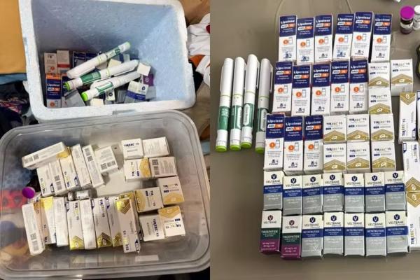 Rede de contrabando e venda de canetas e rem&eacute;dios emagrecedores &eacute; alvo de opera&ccedil;&atilde;o no PI.(Imagem:Divulga&ccedil;&atilde;o/PF)