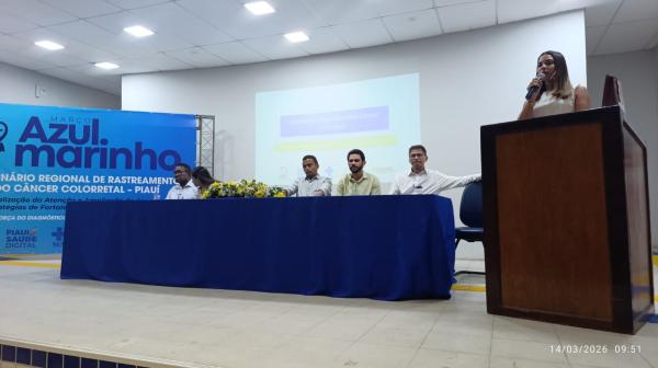  Semin&aacute;rio em Floriano refor&ccedil;a preven&ccedil;&atilde;o ao c&acirc;ncer colorretal e realiza atendimentos pelo SUS(Imagem:FlorianoNews)