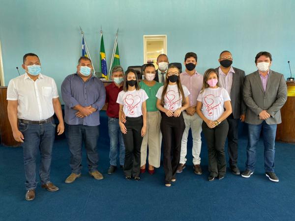 Alunos do Colégio Impacto Kids visita a Câmara Municipal de Floriano(Imagem:Colégio Impacto Kids)