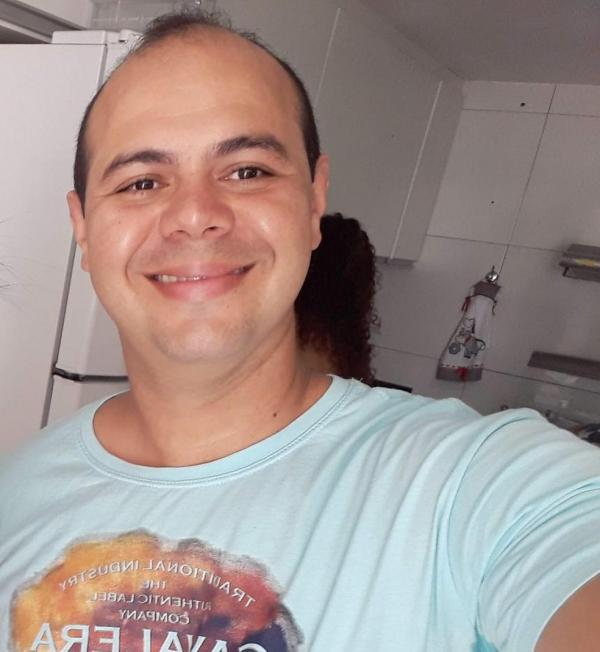 Técnico em radiologia Rudson Vieira Batista, de 32 anos, vítima do assassinato.(Imagem:Arquivo Pessoal)