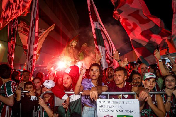 Fluminense é recebido com festa no Rio após ótima campanha no Mundial(Imagem:Marina Garcia// Fluminense FC)