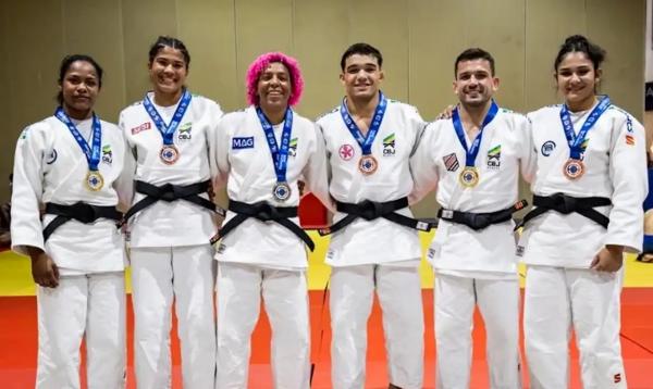 Brasil abre Pan-Americano S&ecirc;nior de jud&ocirc; com seis medalhas.(Imagem:Grasiela Gonzaga/Ruasm&iacute;dia/CBJ)