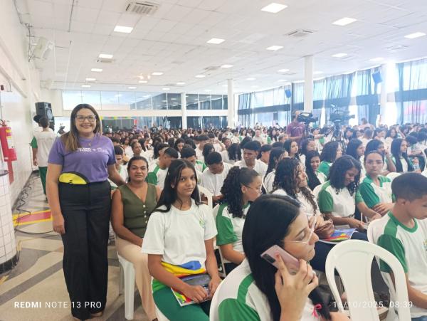Seduc-PI realiza revisão Pré-Enem + Pré-Saeb 2025 em Floriano com mais de 850 estudantes da região.(Imagem:FlorianoNews)