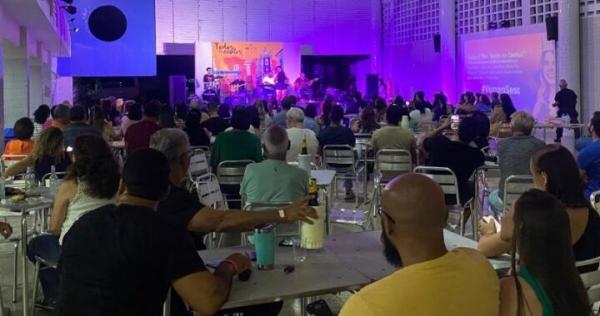 Sucesso de público no Sarau Recreativo Por todos os Cantos.(Imagem:Divulgação)