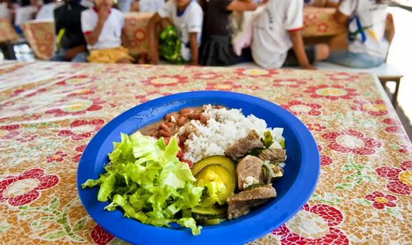 Merenda escolar(Imagem:SERGIO AMARAL/MINISTÉRIO DO DESENVOLVIMENTO E ASSI)