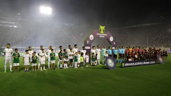 Vitória x Palmeiras, no Barradão.(Imagem:Cesar Greco/Palmeiras)