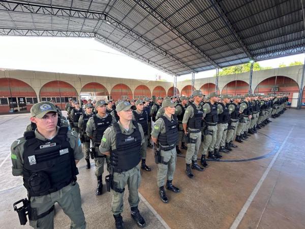Cerca de 500 militares reforçarão o policiamento durante as prévias e o Carnaval.(Imagem:Divulgação)