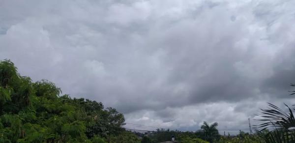 Céu nublado no Norte do Piauí(Imagem:Alex Araújo/g1)