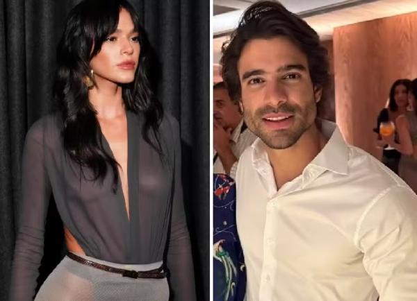 Bruna Marquezine e Állan Bissoli(Imagem:Marco Bahler/ rep instagram)