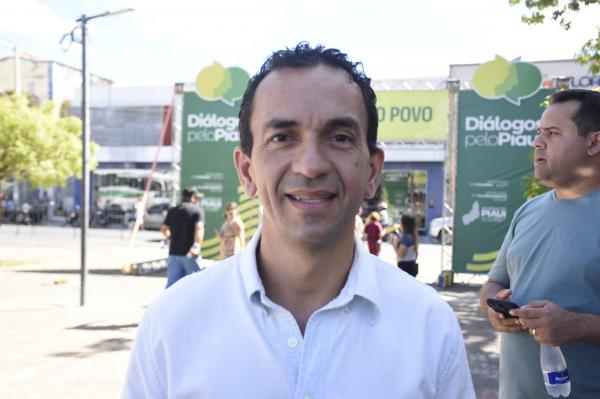 Secretário de Governo, Ivanovick Feitosa. (Imagem:Francisco Gilásio)