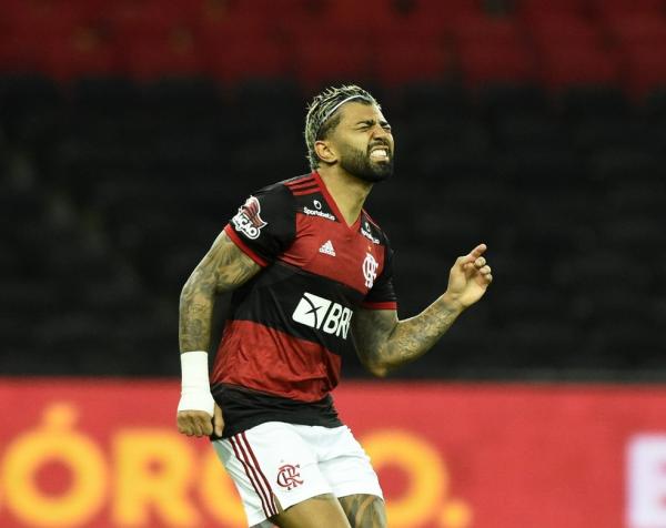Gabigol não se recupera e aumenta lista de desfalques do Flamengo(Imagem:Reprodução)