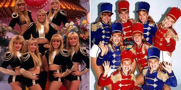 A formação clássica das paquitas em 1989 / As Paquitas do Xou da Xuxa (Imagem: Arquivo O Globo / Agência O Globo / Divulgação)