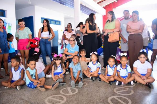 Aula Inaugural marca in&iacute;cio do Ano Letivo na rede municipal de ensino de Floriano(Imagem:Secom)