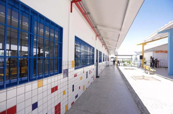 Escola municipal na zona Sul de Teresina.(Imagem:Divulgação/Prefeitura de Teresina)
