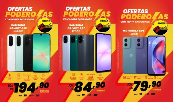 Ofertas Poderosas no Armazém Paraíba: fique ON com qualidade e economia!(Imagem:Divulgação)