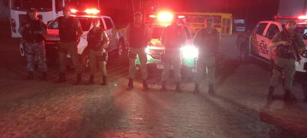 Operação Equinócio: Forças Policiais unem esforços para garantir a segurança em Floriano .(Imagem:Divulgação)