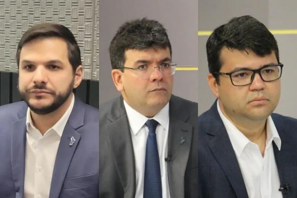 Rafael, Chico Lucas e Washington Bandeira.(Imagem:ClubeNews)